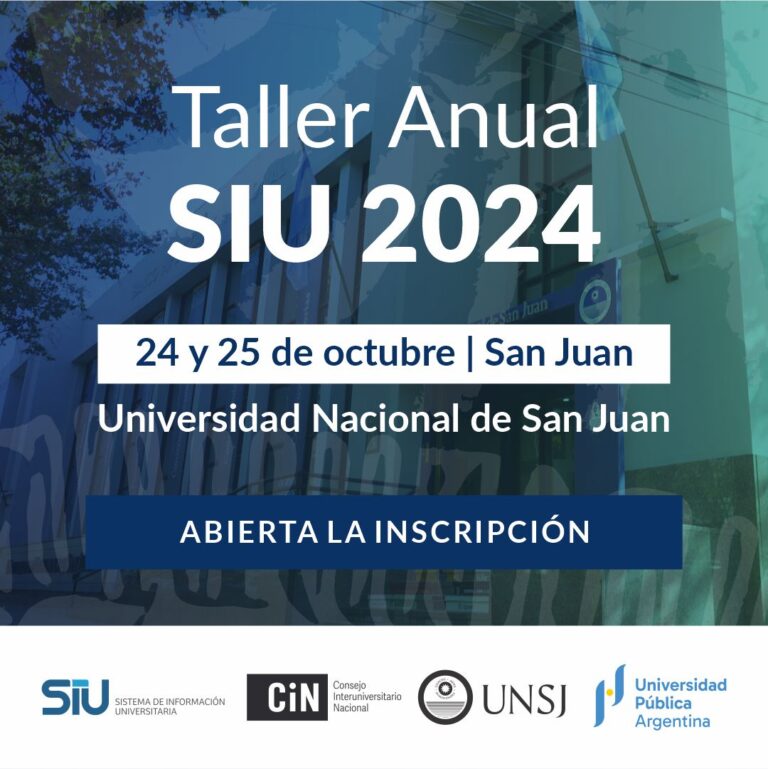Taller anual SIU 2024
